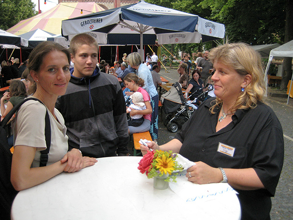 Eis-Waffel-Fee trifft Frühstücksbeauftragte